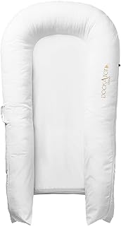 Dockatot grand dock le blanc immaculé est parfait pour se détendre et jouer.