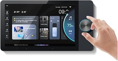 Contrôleur tactile multifonction ezlife tuya wifi, contrôleur mural central pour scènes intelligentes