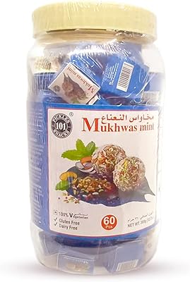 Désodorisant à la menthe banarasi (mukhwas à la menthe, 1 x 60)