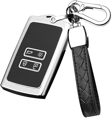 Étui à clé de voiture hippo pour renault kadjar koleos clio scenic megane