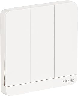 Schneider electric avataron blanc - interrupteur de panneau 1 voie 3 touches