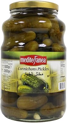 Concombres marinés méditerranéens 2650 grammes