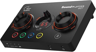Boutons creative sound blaster gc7 pour ampli dac programmable ft gaming, super :false