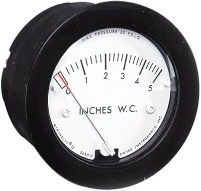 Manomètre différentiel dwyer minihelic ii série 2-5000, plage 0-3,0\"wc