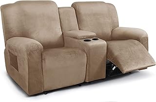 Colotul housses de canapé extensibles en velours 8 pièces pour inclinable avec housse. Diaytar : Votre shopping, nos meilleurs prix