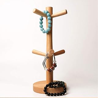 Présentoir à bijoux suspendu pour présentoir à bijoux, présentoir à bijoux en bois