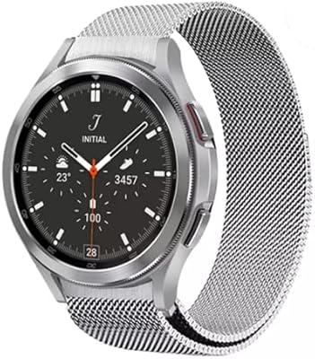 Bande milanaise de remplacement incurvée dado compatible avec samsung galaxy watch