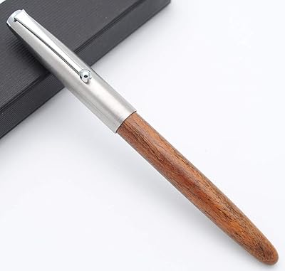 Stylo plume jinhao 51a avec capuchon en bois dur