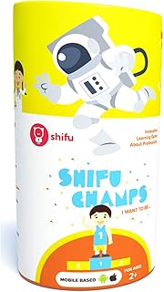 Jeu éducatif shifu champs ar 4d pour les tout-petits 20 cartes