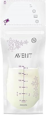 Sacs de conservation du lait maternel philips avent avec tire-lait, blanc, paquet