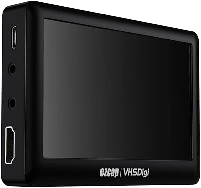 Enregistreur audio vidéo bebesky 180 av enregistreur vidéo analogique pour enregistrer la vidéo du lecteur dvd du caméscope vhs sur la carte tf u disk lecture d'écran couleur de 4,3 pouces. Plus de choix, moins de dépenses avec Diaytar