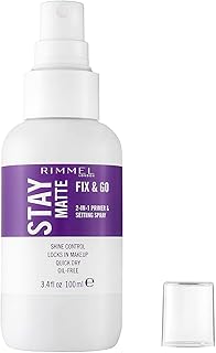 Rimmel stay matte fix & go spray de base et fixateur 2 en