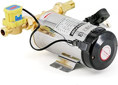 Pompe de surpression d'eau électronique automatique everged, débit d'eau de 120 w