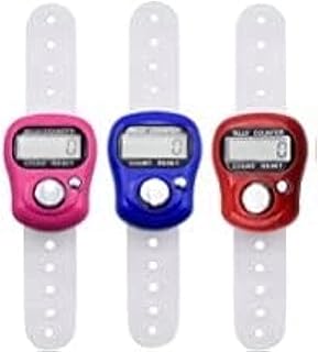 Compteur de doigts électronique (paquet de 3), affichage numérique électronique lcd à 5