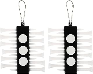 Besportble 2 pièces de gardiens de tee de golfeur professionnels organisateurs de tee
