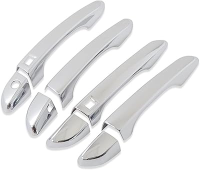 Poignées de porte extérieures chromées pour hyundai tucson tl 2015-2020, couvercle de poignée