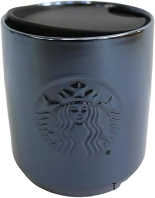 Tasse à café starbucks en céramique bleue avec couvercle 8 oz (bleu)