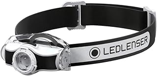 Lampe frontale led mh3 noir et blanc, 500948