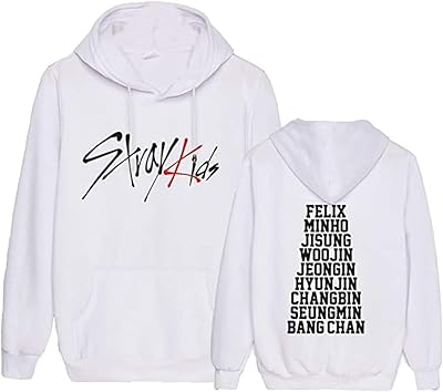 K-pop stray kids district 9 unlock world tour concert sweat à capuche felix