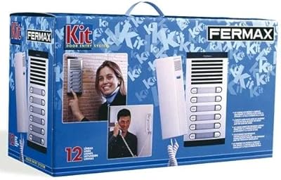 Kit audio fermax -6216 citymax wh./tel 230v - système de portier électronique