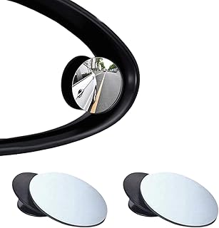 Rétroviseur de voiture réglable sky touch avec conception circulaire convexe grand angle à