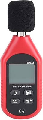 Décibelmètre sonore, détection de bruit de niveau ut353 autorisée uni-t, instrument audio numérique