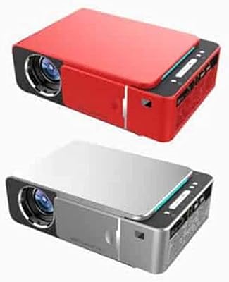 Projecteur led borrego t6 fhd avec support 3d (argent)