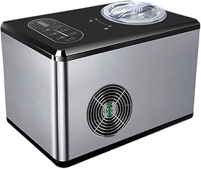 Sorbetière croquet avec compresseur 135w 1l pour yaourt glacé et sorbet maison