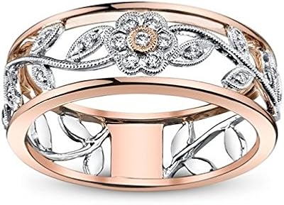 Zhx magnifique bague fleur en argent sterling 925 pour femme cadeau proposé