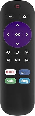 Télécommande de remplacement rc-afir lc-rcrus-22 pour téléviseur sharp roku lcrcrus22 rcafir