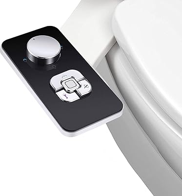Accessoire shattaf - fixation de siège de toilette à eau froide non électrique
