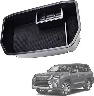 Pour toyota land cruiser j200 lexus lx570 organisateur de console centrale