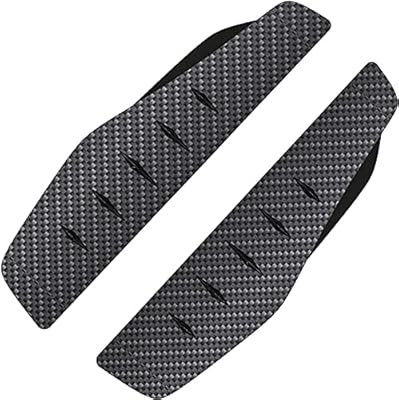 Protections de visière de pluie en tissu de fibre de carbone simaphore 2