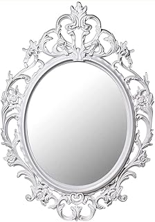 Jouet de maquillage décoratif de forme ovale à suspendre au mur miroir