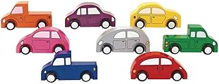 Excellerations cars2 voitures et camions en bois (pack de 8)