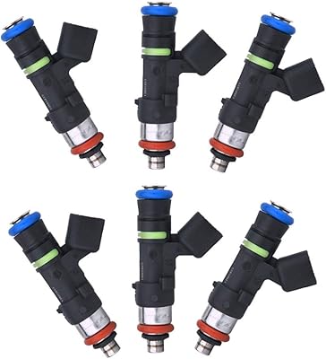 0280158154 832-11221 ensemble de 6 injecteurs de carburant pour gmc acadia 3,6l v6