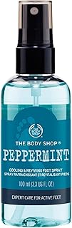 Spray rafraîchissant et rajeunissant pour les pieds à la menthe poivrée the body