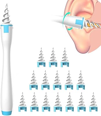 Outil de retrait de cérumen en spirale, kit de nettoyage d'oreille, dissolvant