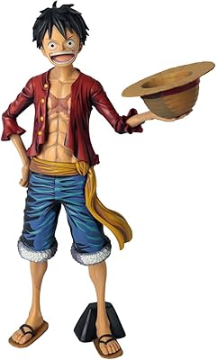 Statue banpresto monkey d. luffy de one piece - figurine grandista nero 28