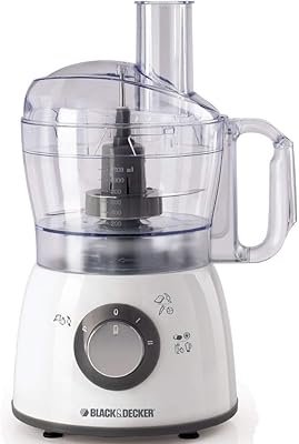 Robot culinaire black & decker, 18 fonctions, 400 watts, modèle fx400-b5 - blanc