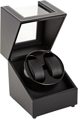 Boîte de remontage automatique de montre boîte dispositif à double pour montres femmes