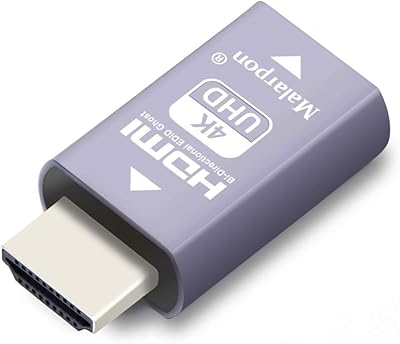 Simulateur hdmi assisté, aluminium compatible avec tête de télécommande avec commutateurs et extensions d'écran 3840 x 2160 à 59 hz 1p. Diaytar : Où vos envies rencontrent votre budget