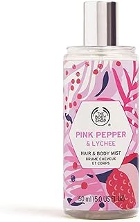 Spray corps et cheveux au poivre rose et litchi the body shop 150