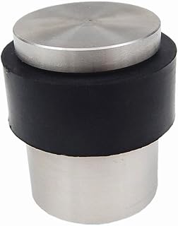 Butée de porte icryo en acier inoxydable massif avec butée en caoutchouc