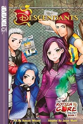 Disney manga : descendants - pourri jusqu'au cœur, livre 1 : la trilogie
