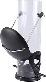 Musisaly 1 pièce, mangeoire à oiseaux à granulés, grand récipient pour perroquets, mangeoire à pinsons, mangeoire suspendue pour oiseaux, mangeoire à oiseaux suspendue, dispositif d'alimentation pour oiseaux, fournitures d'alimentation pour balcon, mangeoire à oiseaux. Diaytar : Parce que bien acheter, c'est économiser