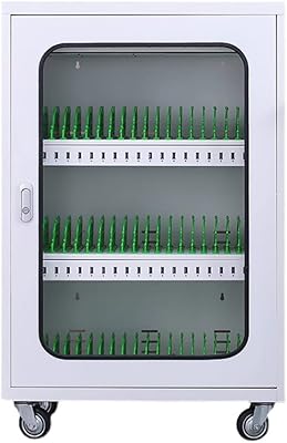 Armoire de rangement pour téléphone portable en acier à 50 60 emplacements