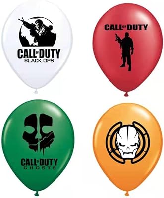 20 ballons de fête de jeu de héros cool pour fournitures de fête