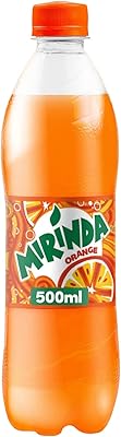 Boisson gazeuse saveur orange miranda, bouteille en plastique, 500 ml