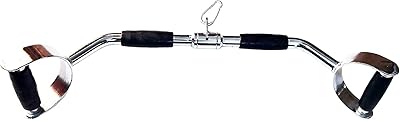 Barre de traction altimax avec poignées accessoires de machine à tirer barre